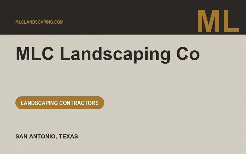 MLC Landscaping Co in San Antonio, Texas