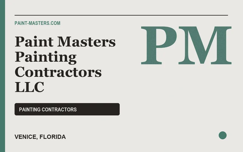 Paint Masters Painting Contractors LLC in Venice, Florida