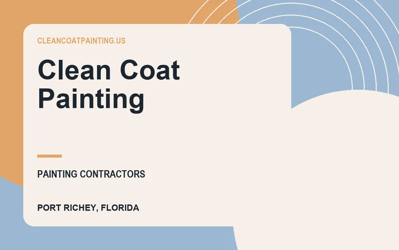 Clean Coat Painting in Port Richey, Florida
