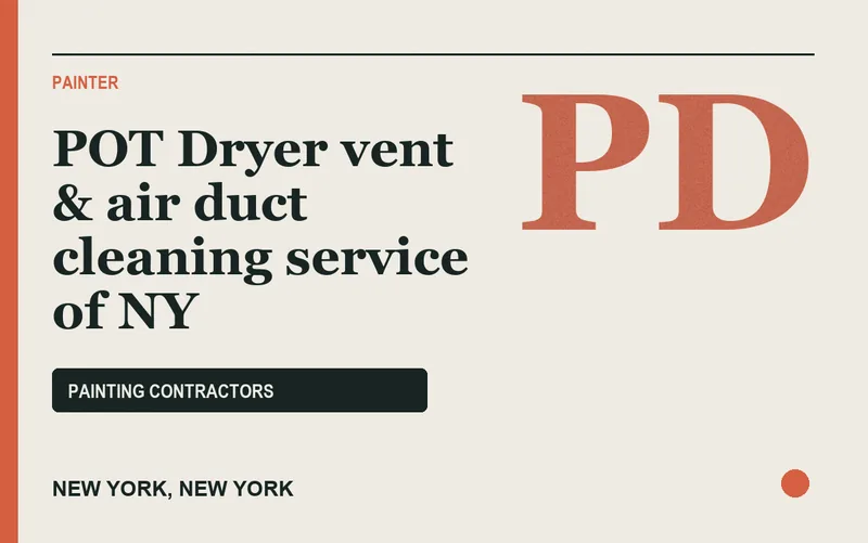 POT Dryer vent & air duct cleaning service of NY in New York, New York