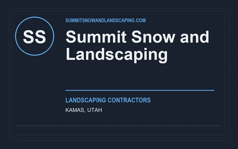 Summit Snow and Landscaping in Kamas, Utah