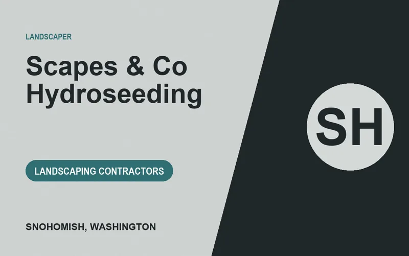 Scapes & Co Hydroseeding in Snohomish, Washington