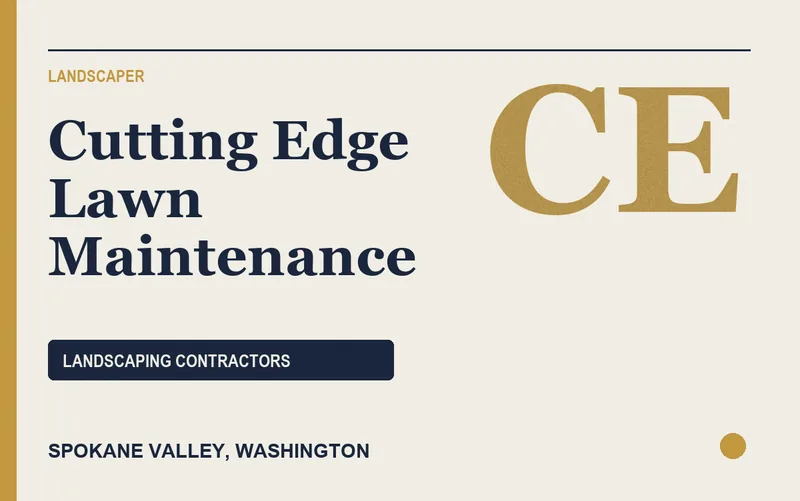 Cutting Edge Lawn Maintenance in Spokane Valley, Washington