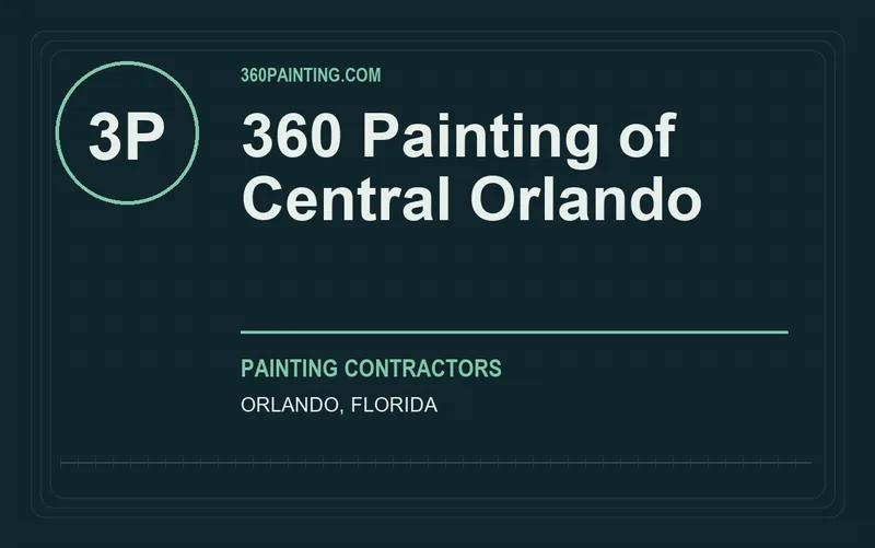 360 Painting of Central Orlando in Orlando, Florida
