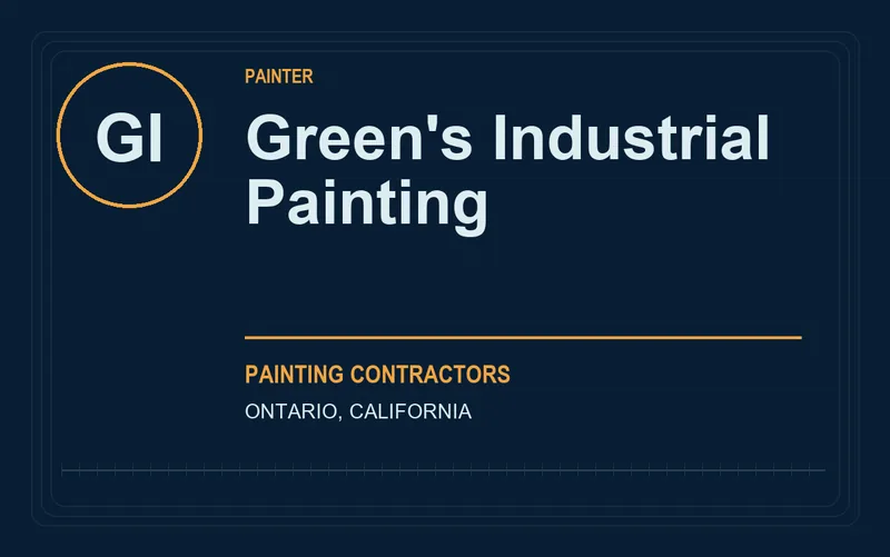 Green's Industrial Painting in Ontario, California