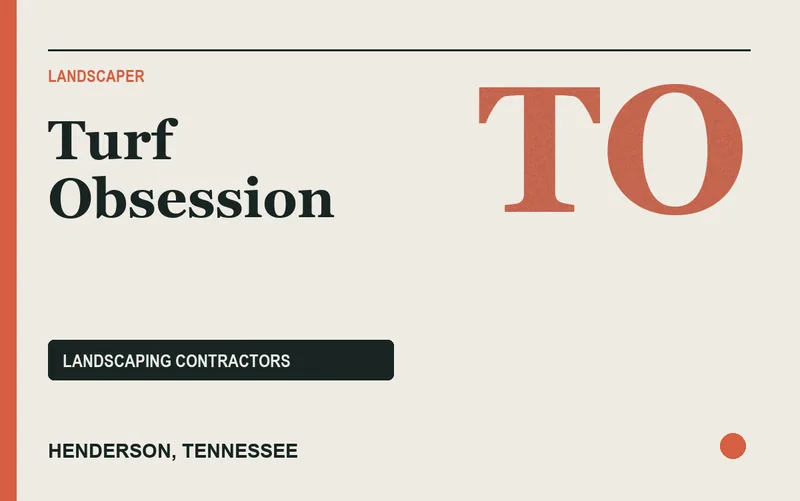 Turf Obsession in Henderson, Tennessee