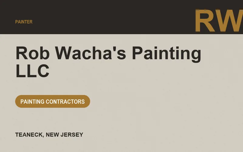 Rob Wacha's Painting LLC in Teaneck, New Jersey