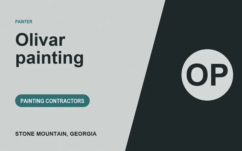 Olivar painting in Stone Mountain, Georgia