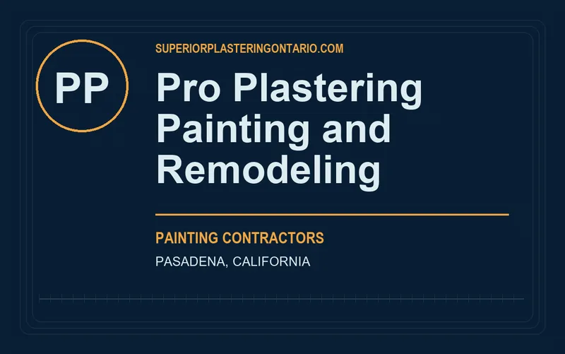Pro Plastering Painting and Remodeling in Pasadena, California