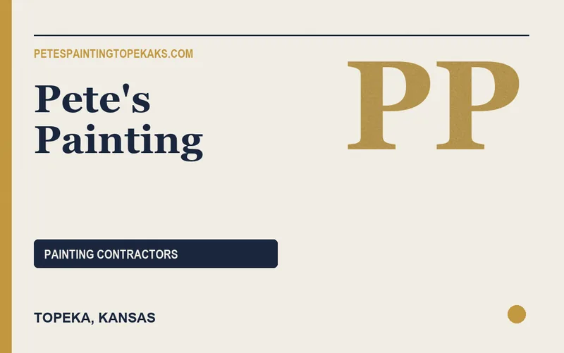 Pete's Painting in Topeka, Kansas