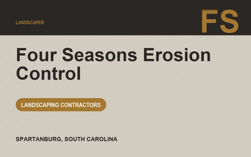 Four Seasons Erosion Control in Spartanburg, South Carolina