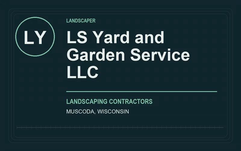 LS Yard and Garden Service LLC in Muscoda, Wisconsin