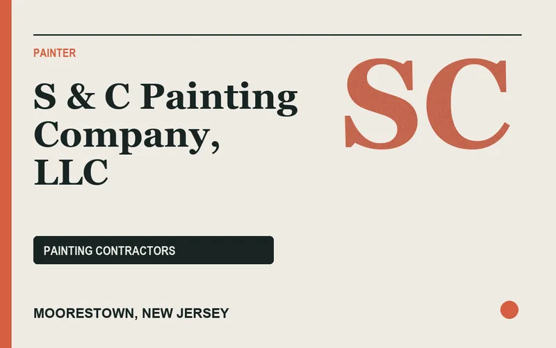 S & C Painting Company, LLC in Moorestown, New Jersey