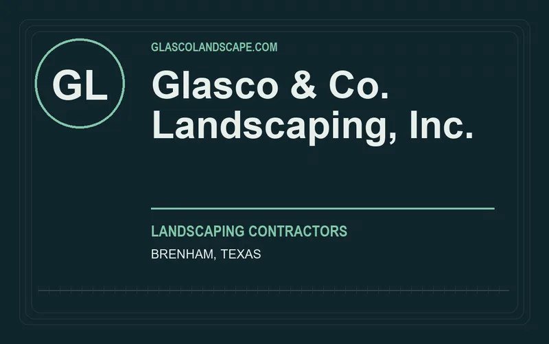Glasco & Co. Landscaping, Inc. in Brenham, Texas