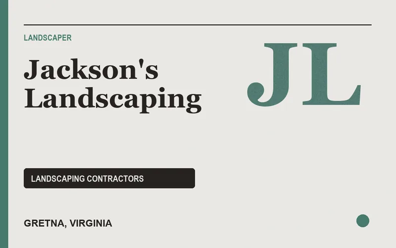 Jackson's Landscaping in Gretna, Virginia