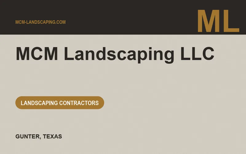MCM Landscaping llc in Gunter, Texas