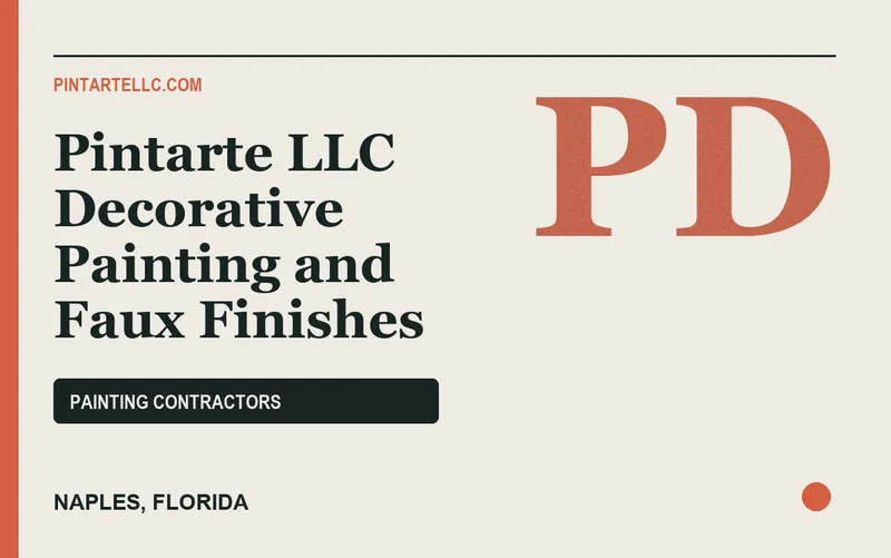 Pintarte LLC Decorative Painting and Faux Finishes in Naples, Florida