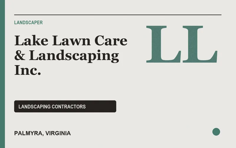 Lake Lawn Care & Landscaping Inc. in Palmyra, Virginia