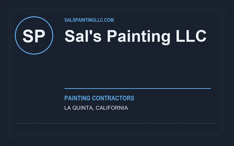 Sal's Painting LLC in La Quinta, California