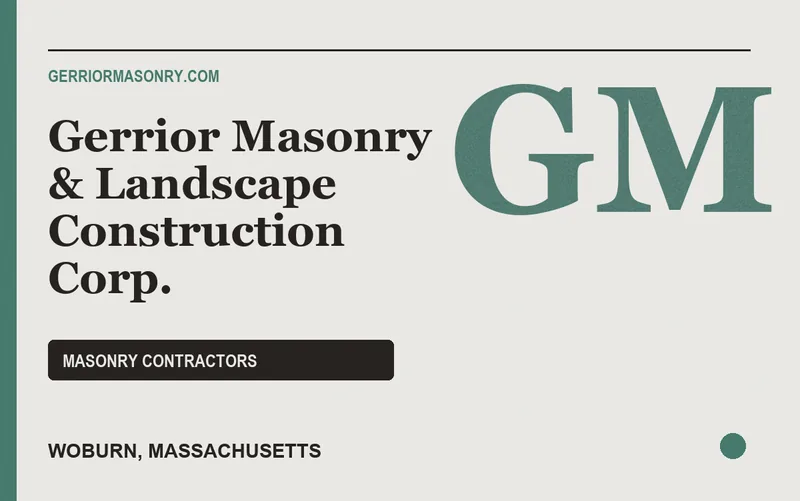 Gerrior Masonry & Landscape Construction Corp. in Woburn, Massachusetts