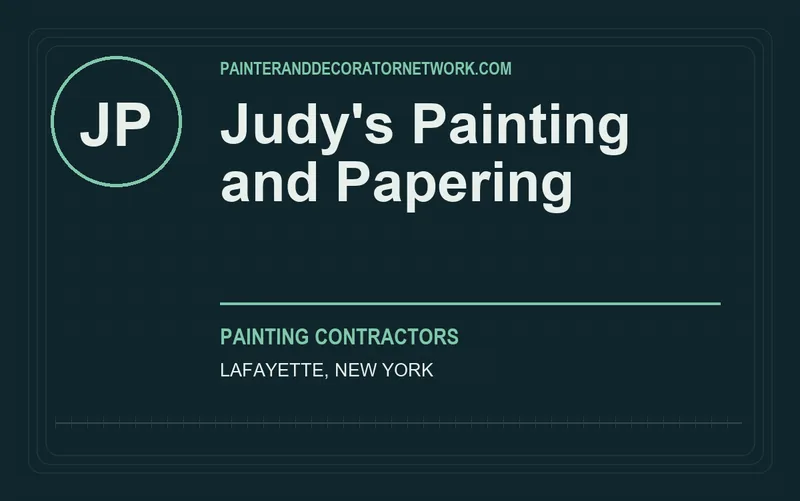 Judy's Painting and Papering in Lafayette, New York