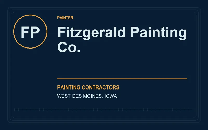 Fitzgerald Painting Co. in West Des Moines, Iowa