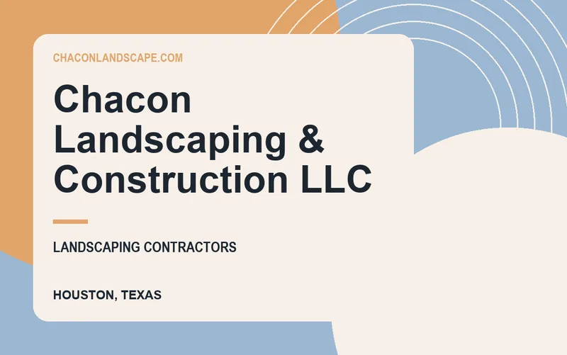 Chacon Landscaping & Construction LLC in Houston, Texas