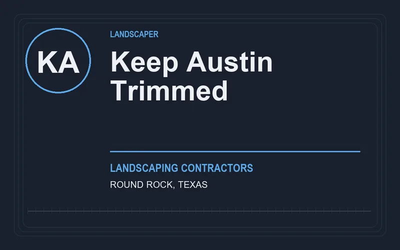 Keep Austin Trimmed in Round Rock, Texas