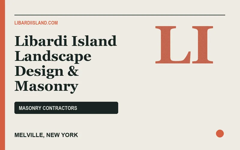 Libardi Island Landscape Design & Masonry in Melville, New York