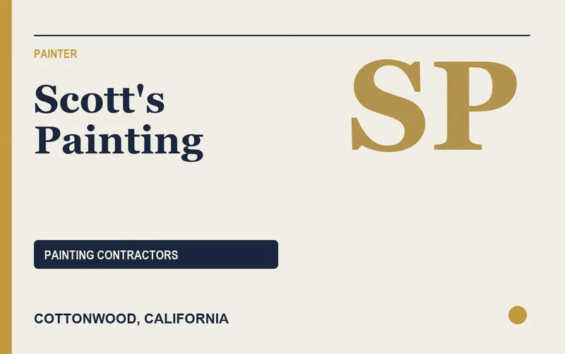 Scott's Painting in Cottonwood, California