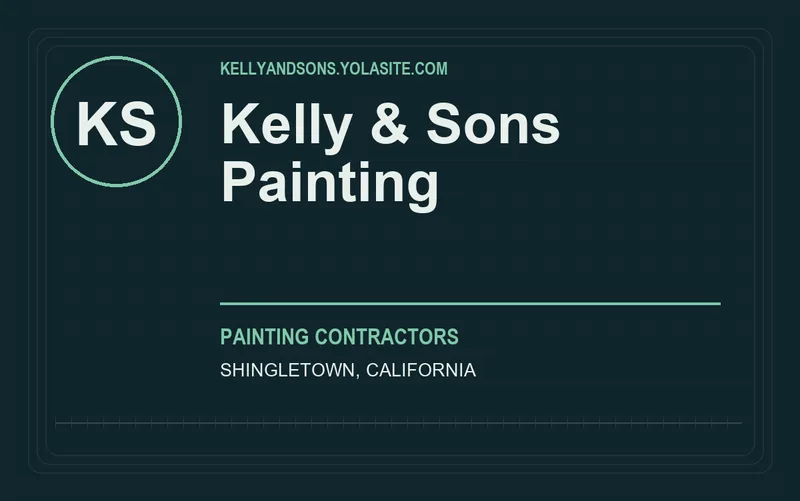 Kelly & Sons Painting in Shingletown, California