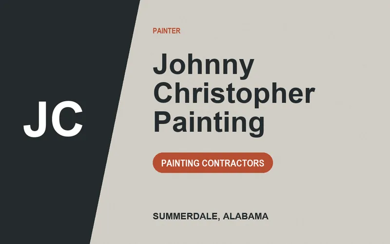 Johnny Christopher Painting in Summerdale, Alabama