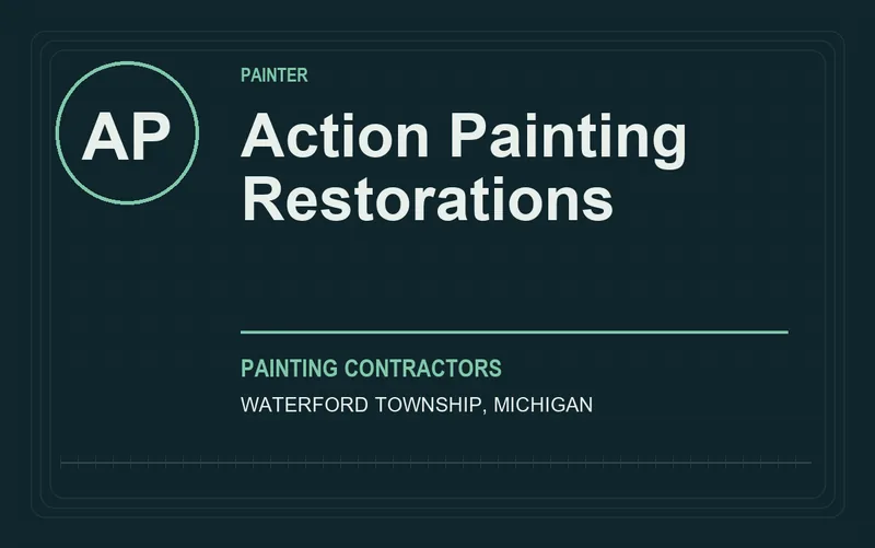 Action Painting Restorations in Waterford Township, Michigan