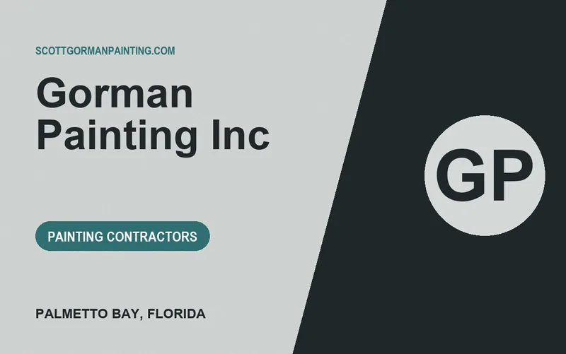 Gorman Painting Inc in Palmetto Bay, Florida