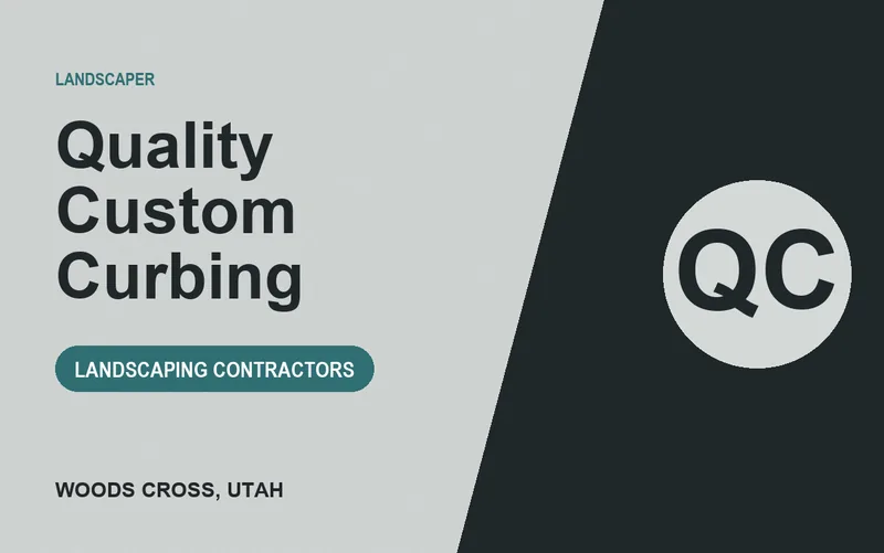 Quality Custom Curbing in Woods Cross, Utah