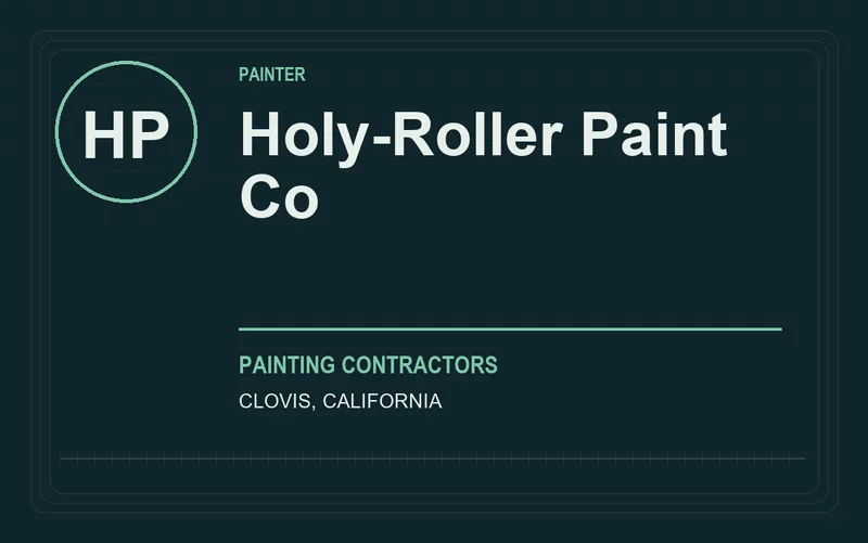 Holy-Roller Paint Co in Clovis, California