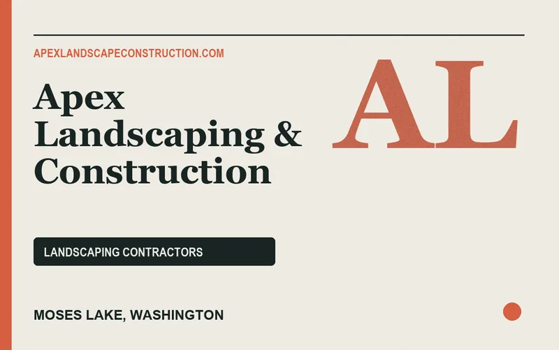 Apex Landscaping & Construction in Moses Lake, Washington