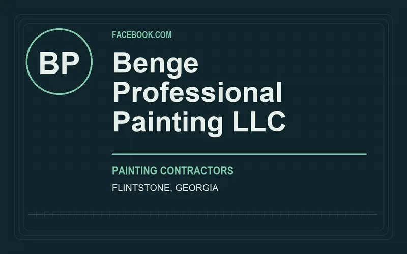Benge Professional Painting LLC in Flintstone, Georgia