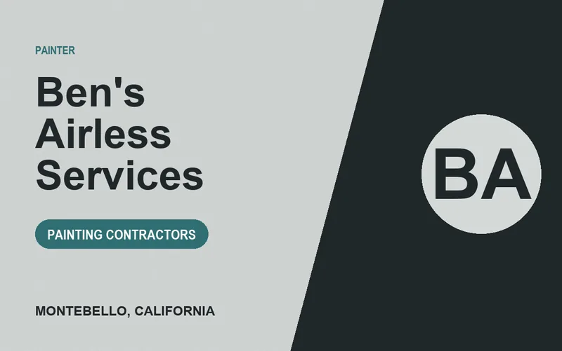 Ben's Airless Services in Montebello, California