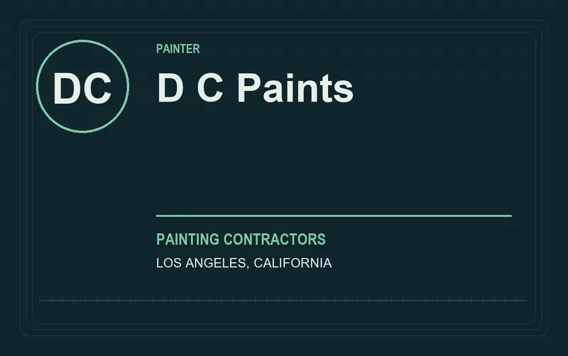 D C Paints in Los Angeles, California