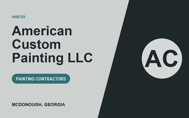 American Custom Painting LLC in McDonough, Georgia