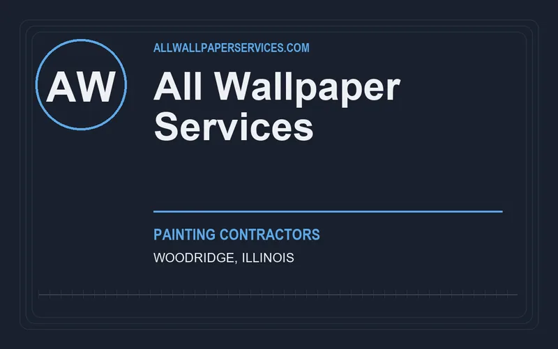 All Wallpaper Services in Woodridge, Illinois