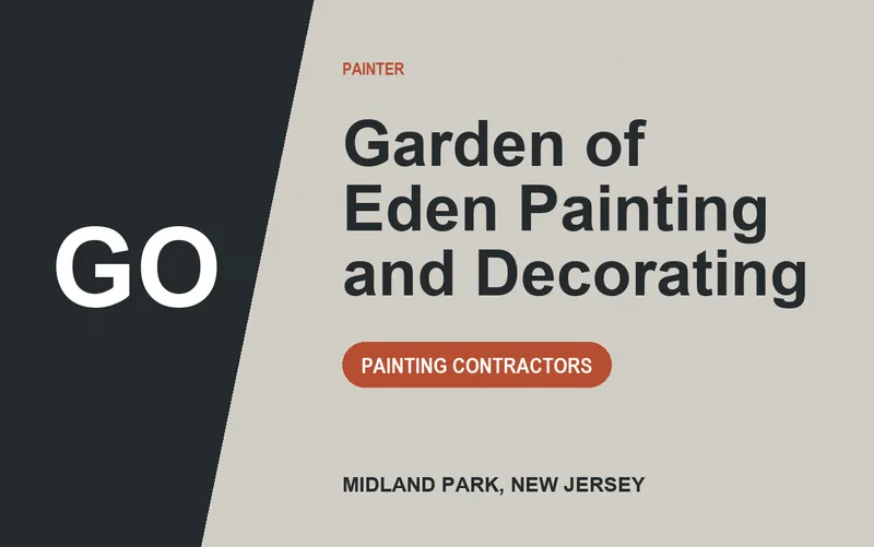 Garden of Eden Painting and Decorating in Midland Park, New Jersey