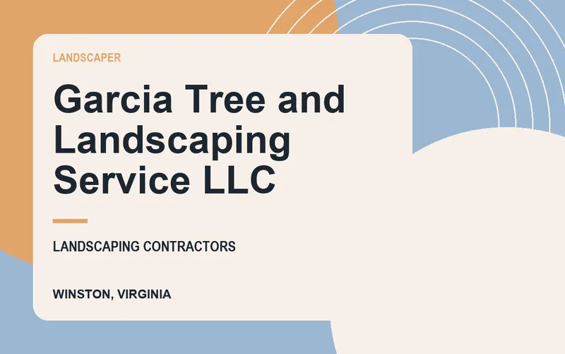 Garcia Tree and Landscaping Service LLC in Winston, Virginia