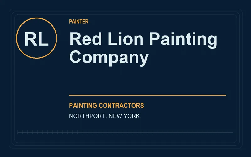 Red Lion Painting Company in Northport, New York