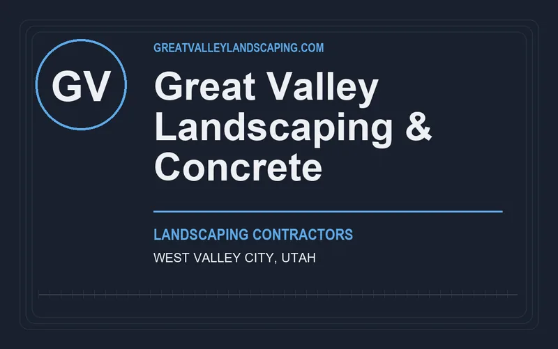 Great Valley Landscaping & Concrete in West Valley City, Utah