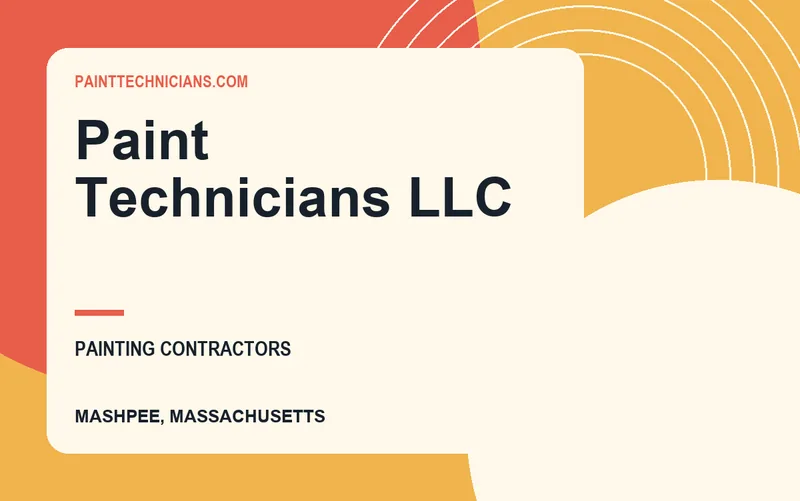 Paint Technicians LLC in Mashpee, Massachusetts