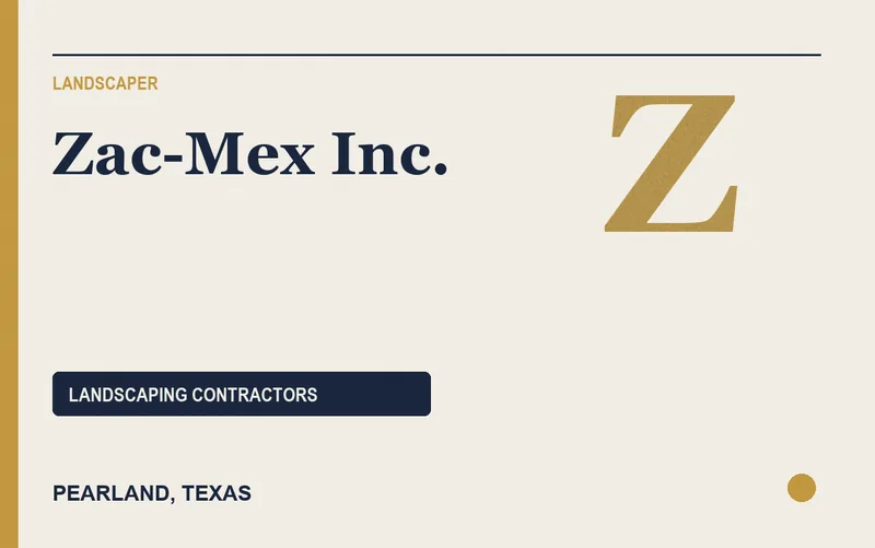 Zac-Mex Inc. in Pearland, Texas