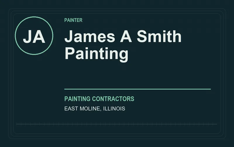 James A Smith Painting in East Moline, Illinois