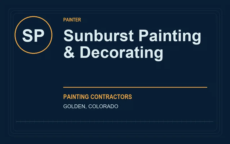 Sunburst Painting & Decorating in Golden, Colorado